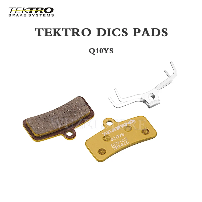 TEKTRO HD-M745 4 Piston MTB bicycle Hydraulic Disc Brake HD-M745 Internal Hose Mountain Bike Disc Brake for SHIMANO Brake