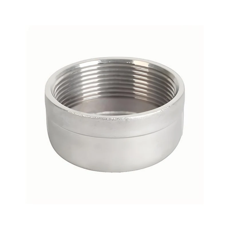 Hot Sale High Performance Cast Pipe Caps Zinc Plated Surface Treatment China Manufactured Quality Fittings for Power Systems