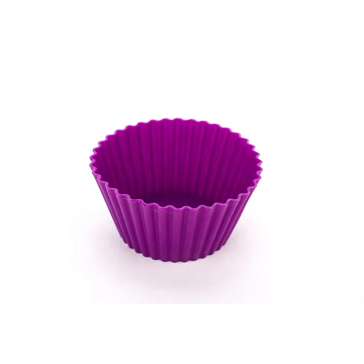High Temperature Resistance Multicolor Cupcake Molds Silicone Baking Cup