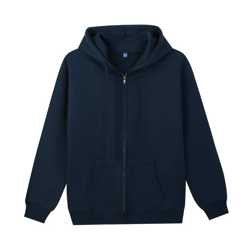 Unisex Heavy Fabric 380 gsm Winter Zipper Hoodies Polar Fleece sweatshirt custom embroidery and Printing Logos