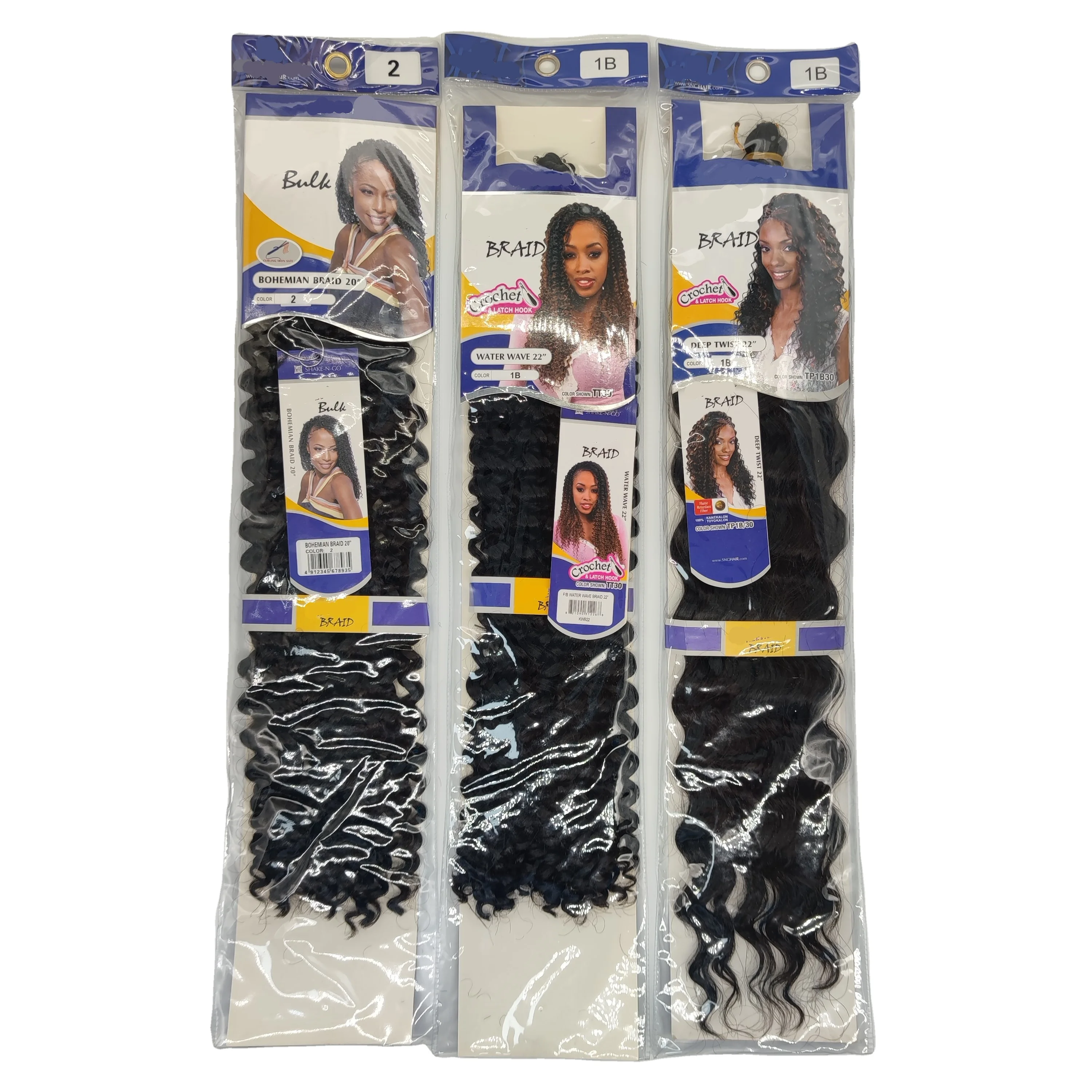 
Synthetic Braiding Hair Extension Freetress Wholesale Passion Twist Crochet Hair Braids 18Inch Water Wave Passion Twist Hair 