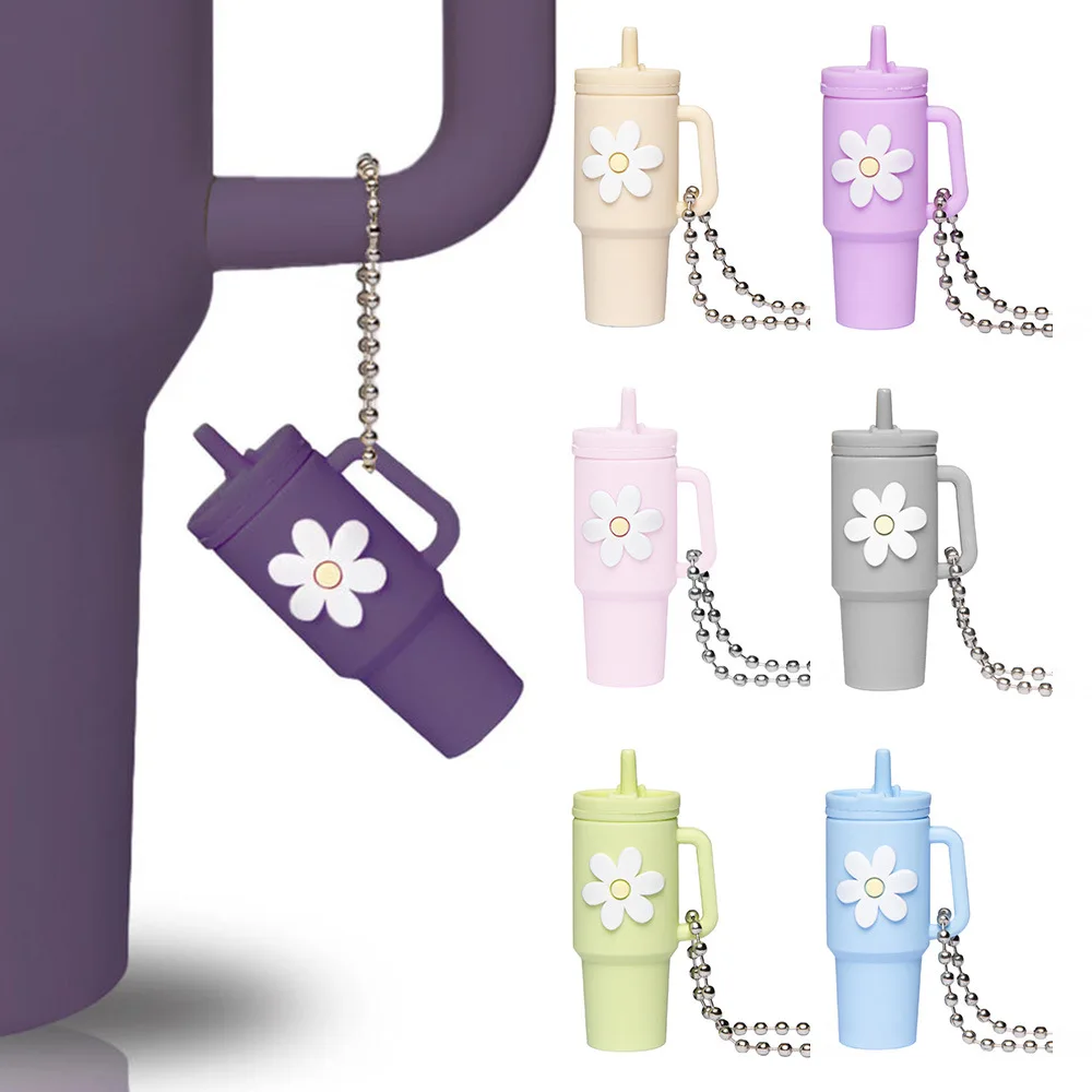 2024 Hot Mini S Tumbler Dragon Mermaid Durian Tumbler Cup Key Chain Pendant Lipstick Backpack Keychain