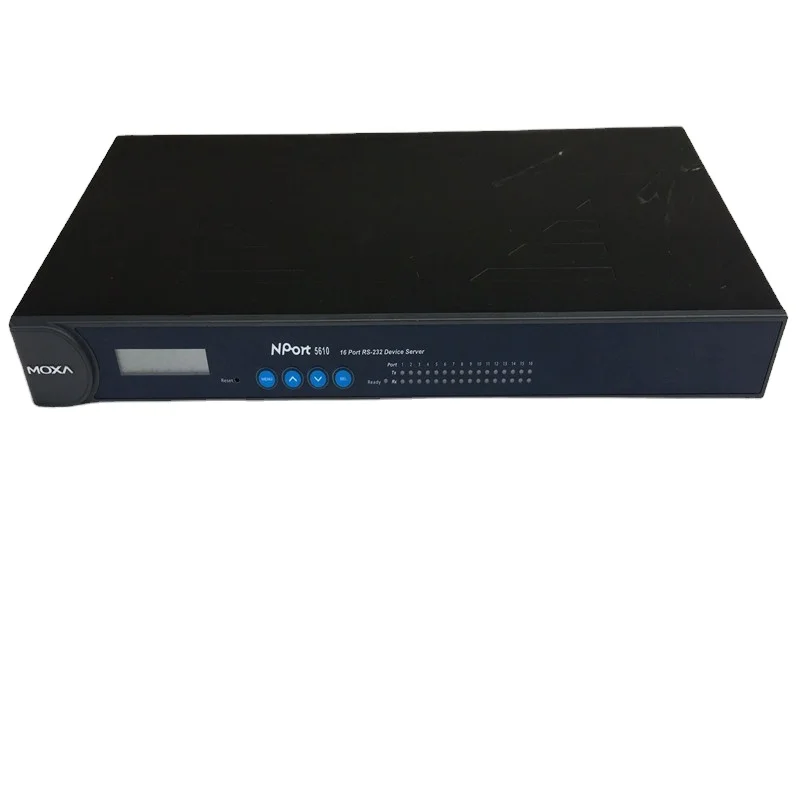 MOXA NPORT 5110-T RS-232 1 порт неуправляемый Промышленный Коммутатор Ethernet последовательный сервера 100% новый и оригинальный в наличии