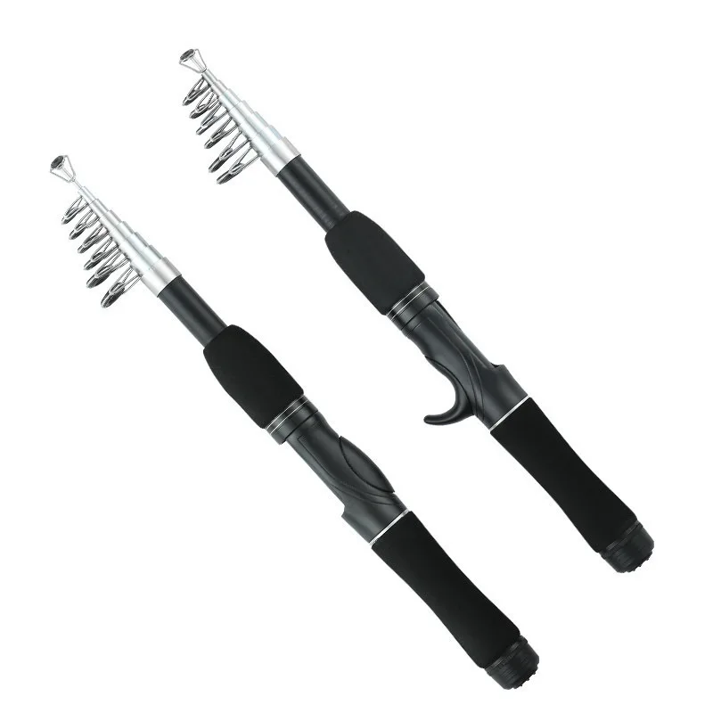 fishing gear ultra short 1.6m 1.8m 2.1m Mini sea pole fishing rod