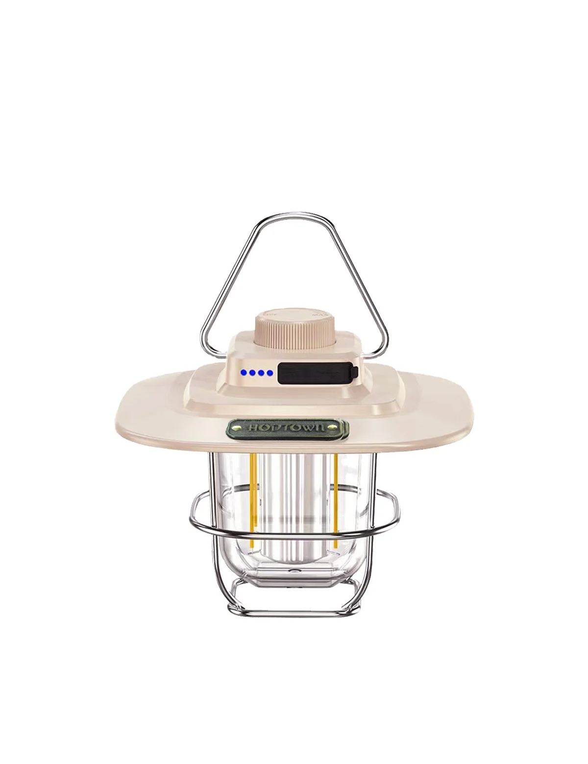 Retro multi-function LED camping lamp