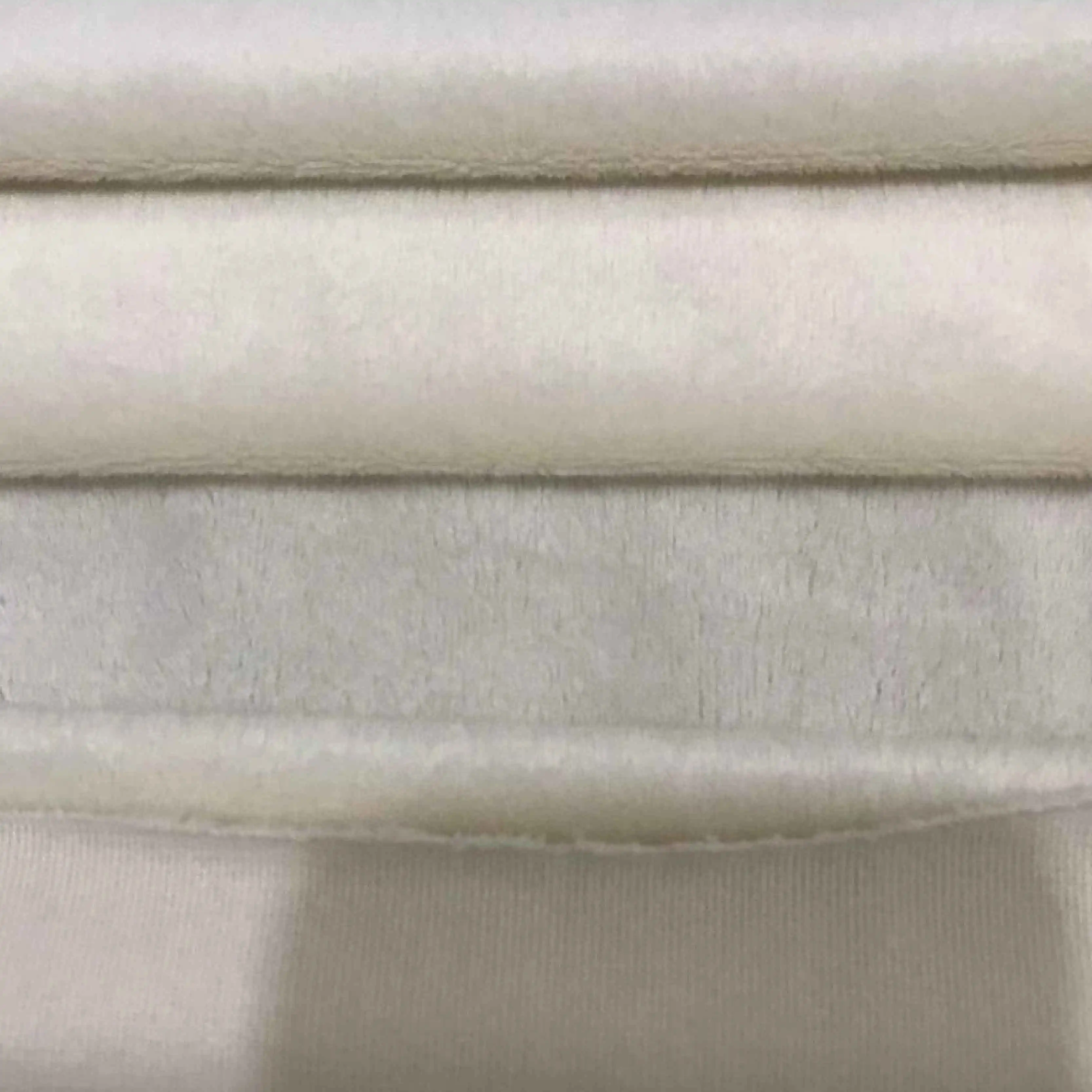 100% polyester solid color soft velboa fabric for toys