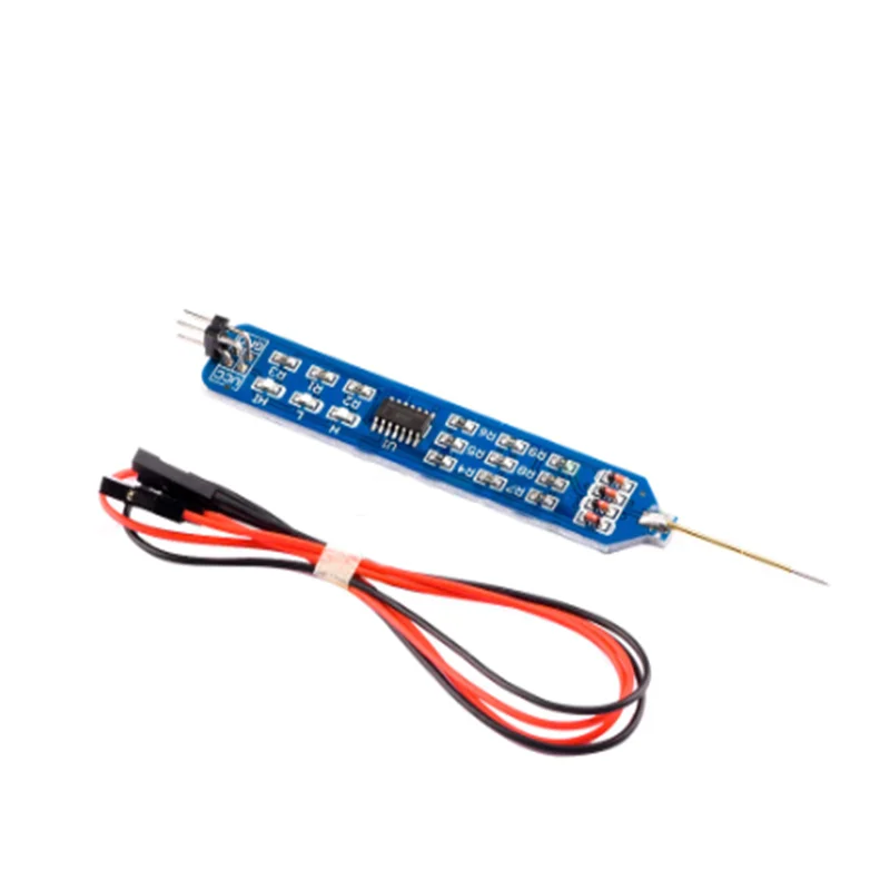 Level Tester Digital Circuit Debugger 5V 3.3V Logic Tester Pen Logic Pulser Analyzer Detecting Probe W/ Dupont Line Tool Supply