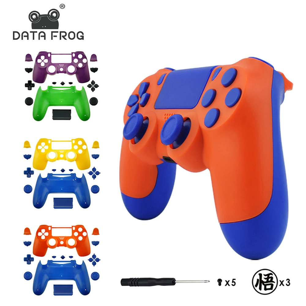 For PS4 Matte Surface Plastic Full Housing Shell Case for Sony Playstation 4
