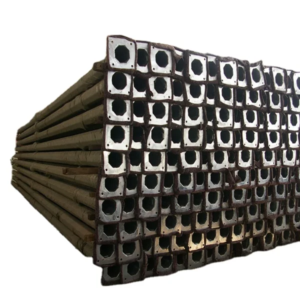 Galvanized Steel 3M 6M 8M CCTV Camera Pole Aluminum Alloy Outdoor Street Light Pole