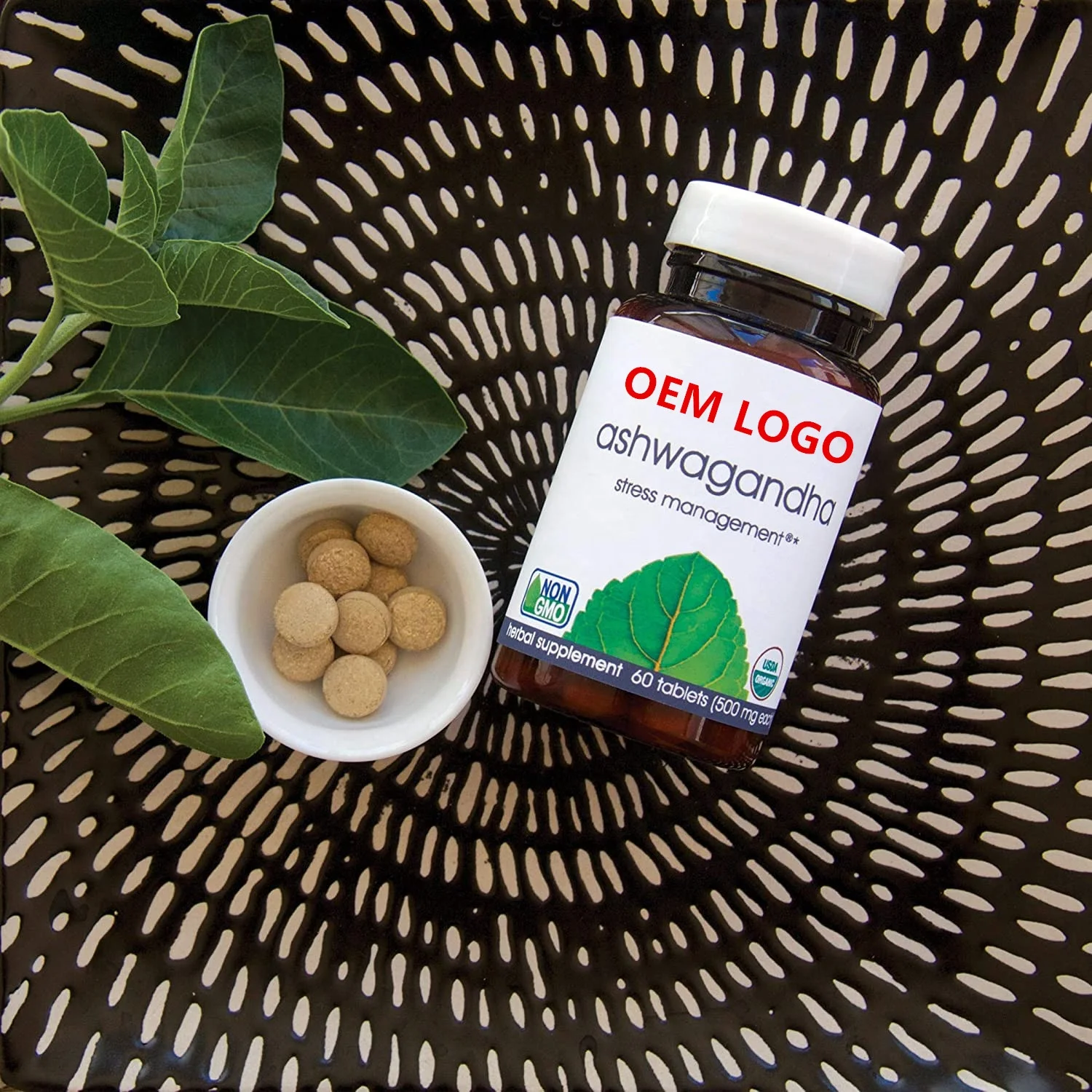 Wholesale High Quality New Custom Ashwagandha Extract tablet  Ashwagandha powder tablets