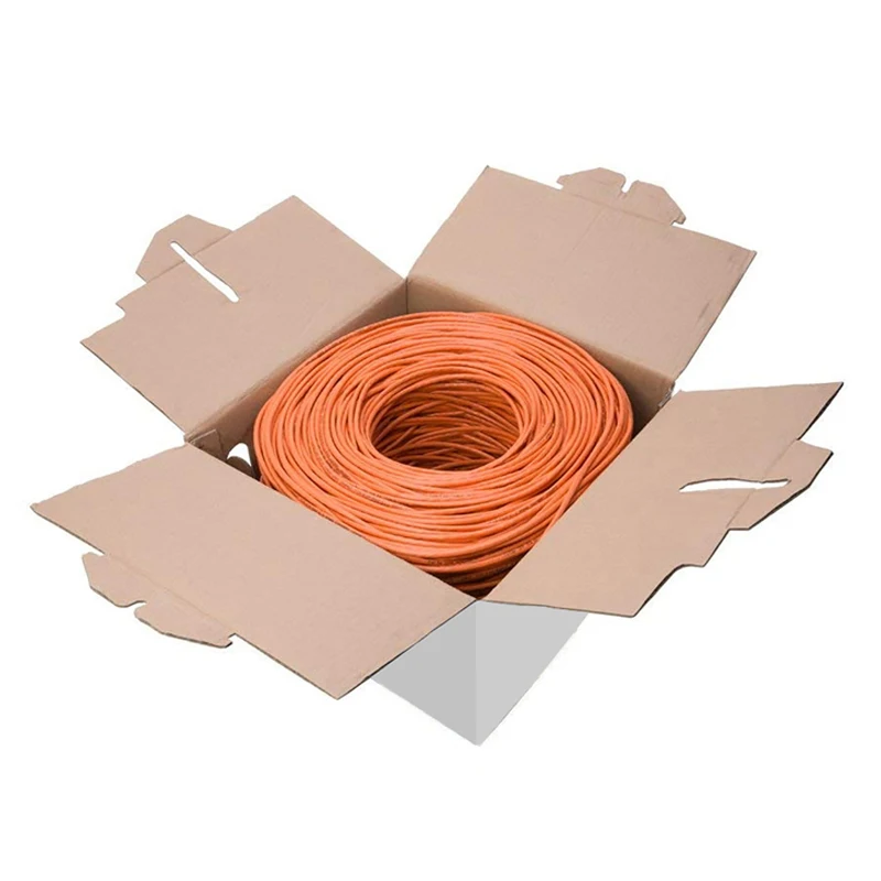 
Vandesail ethernet 23awg bare copper 305m 4 pair utp cat6 network lan cable Vandesail ethernet 23awg bare copper 305m 4 pair utp cat6 network lan cable&nbsp;