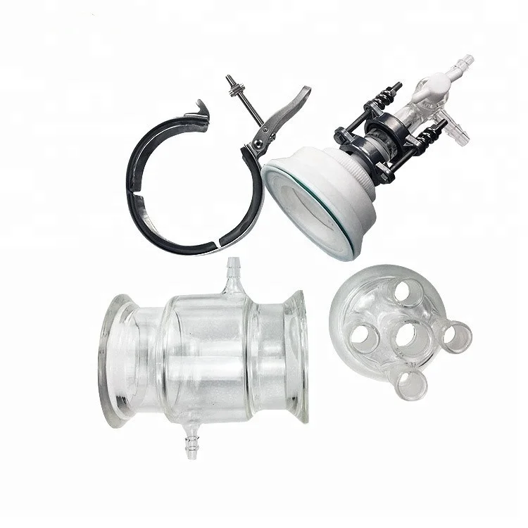 Made in China chemical mini jacketed glass reactors price for sale