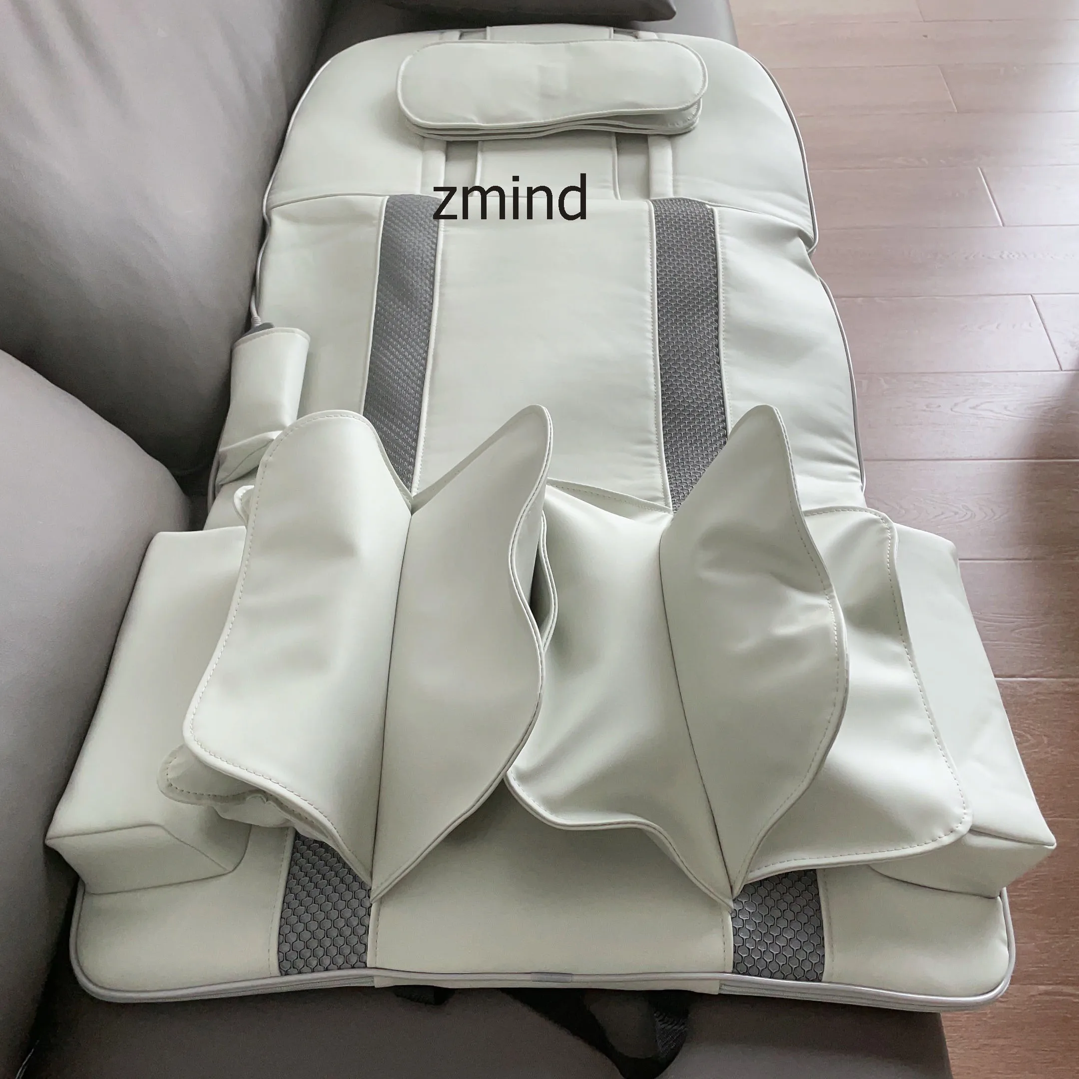 full body massage latex bed mattress with compresse smart stretching massage mat shiatsu heating body bed massager mattress