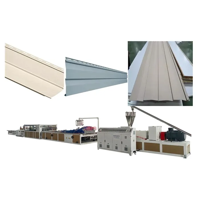 High Density Vinyl Wall Cladding Siding Sheet Board Panel Profile Extruder Making Machine
