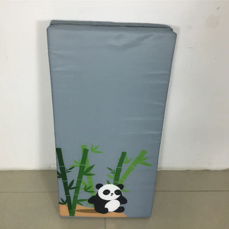 Foldable Baby 3-Folding Mattress Memory Foam Baby Playpen Bed Panda Pattern Baby Mattress