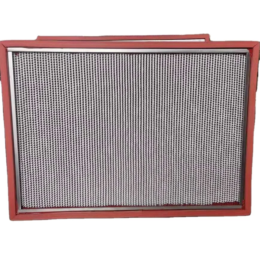 Glass Fiber Temperature Resistance High Efficient Industrial Air Filters