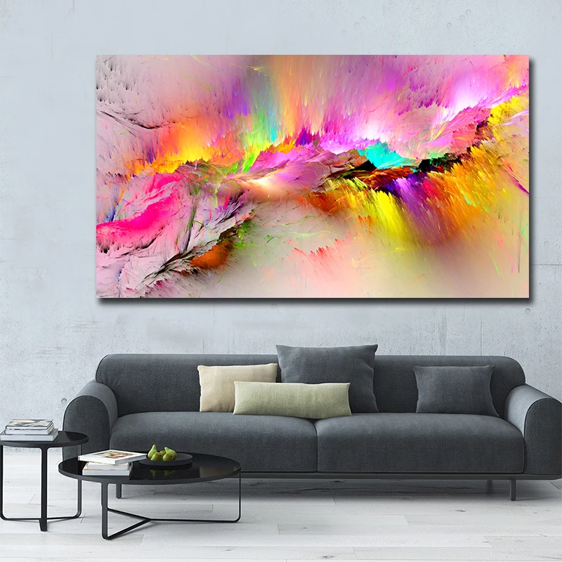 Printed Oil Painting Dropshipping Canvas Prints For Living Room Wall No Frame Modern Decorative Pictures Abstract Art Painting