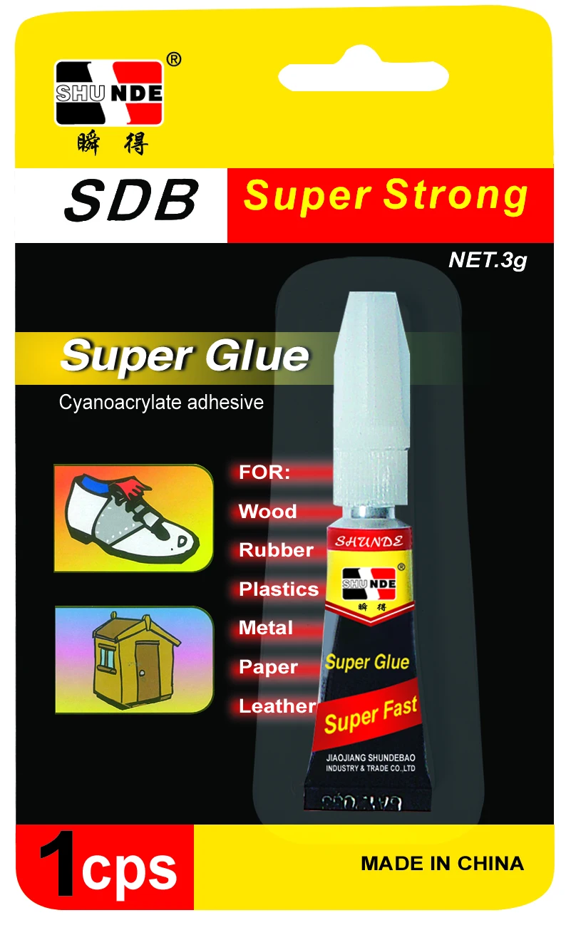 SINGLE  SUPER GLUE LIQUIDS SUPER GLUE CYANOACRYLATE ADHESIVE