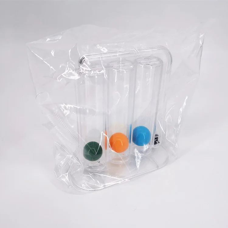 
Spirometer Respiratory Lung Exerciser Medical Three-ball Type Medical Stimulating Deep Breathing 