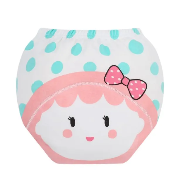 Cute Animal Printed Breathable Waterproof Soft Comfortable washable Baby Training Pants