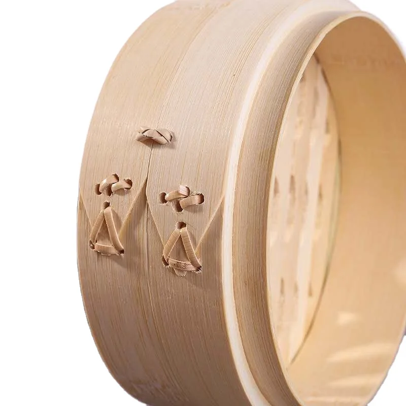 Handmade Bamboo Steamer Natural Bamboo Dumpling Steamer Perfect for Asian Kitchen Cooking