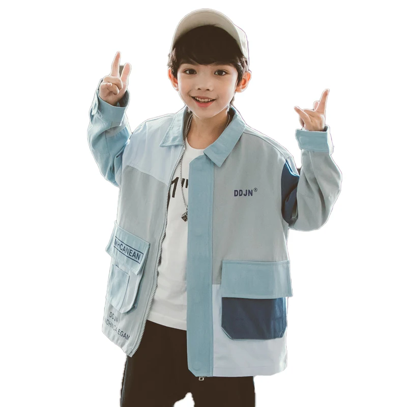 
DRDDJN1908B1235 2019 New Fashion Kids Safari Jackets Autumn Boys Jackets New Design Wholesale Children Jackets 
