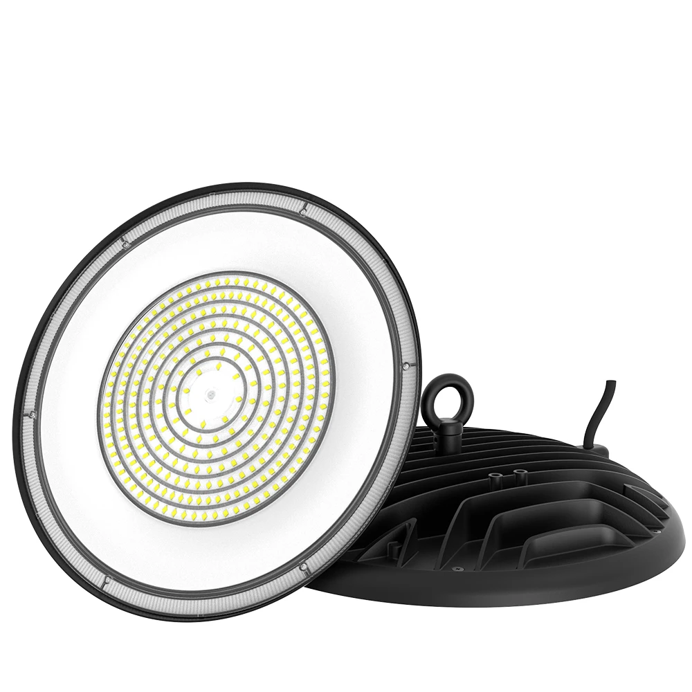 High Performance Warehouse High Bay Light 200W IP65 Industrial High Bay UFO LED Light Fixtures