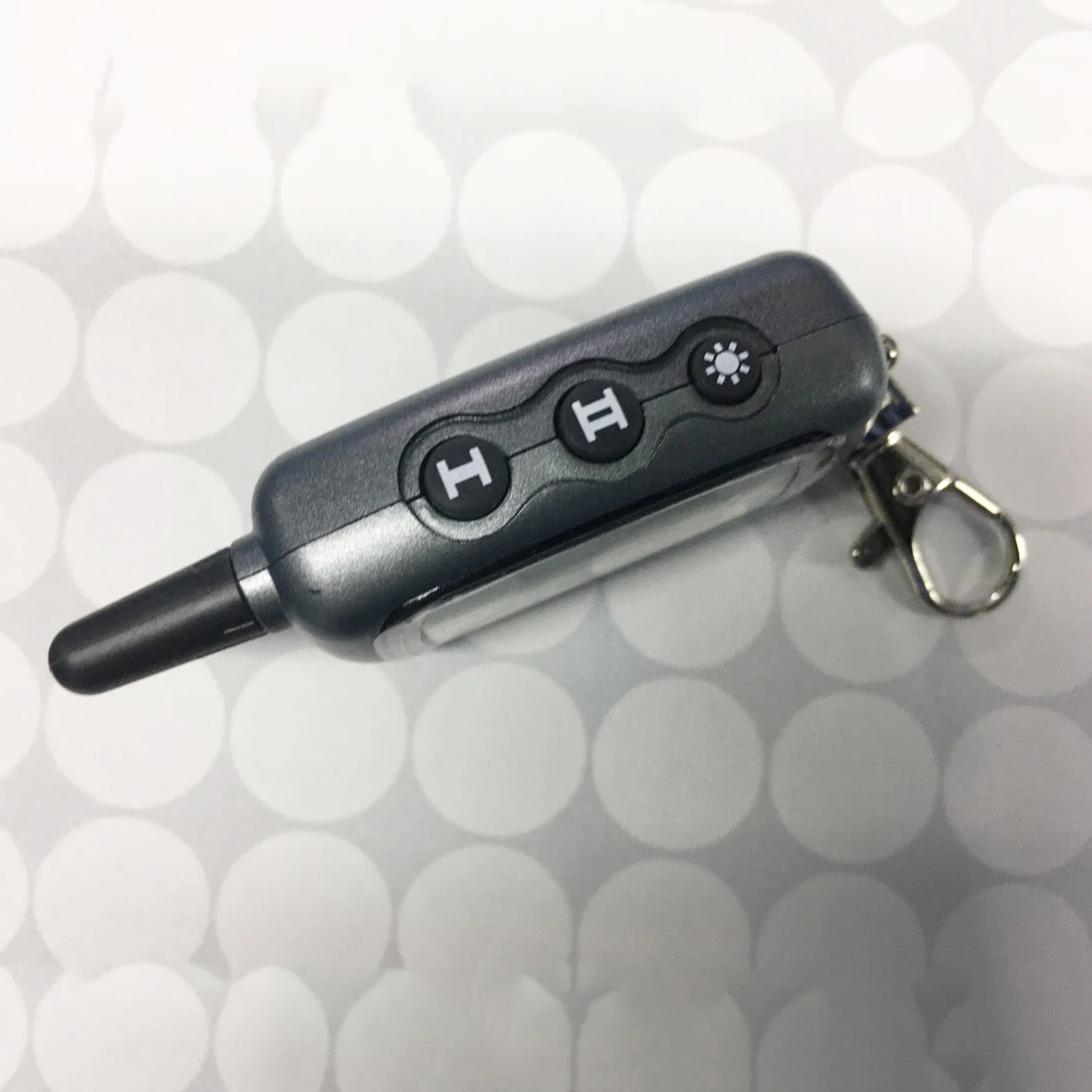 Russian version A9 2-way LCD Remote Control Key Chain  keychain suitable For starline Two Way Car Alarm System A9 Twage Fob
