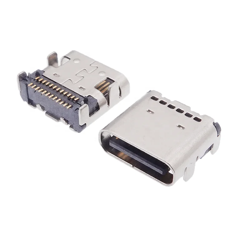 The Best China 3.1 Connector Type-c Mobile Charging Connector Jack Smt Usb Type C 24p Female