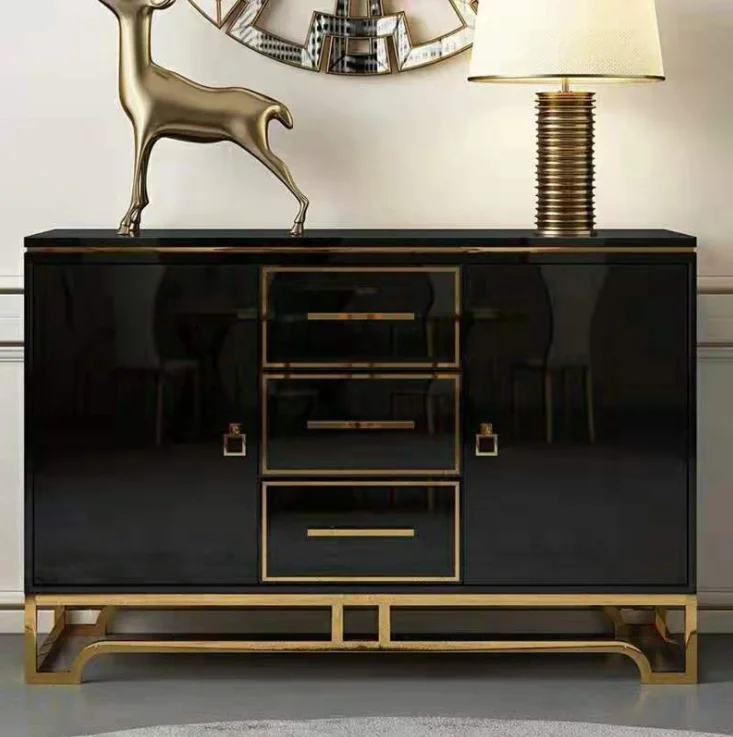Light Luxury Shoe Cabinet Doorway Entrance Partition Home Paint Modern Minimalist Hallway Cabinet