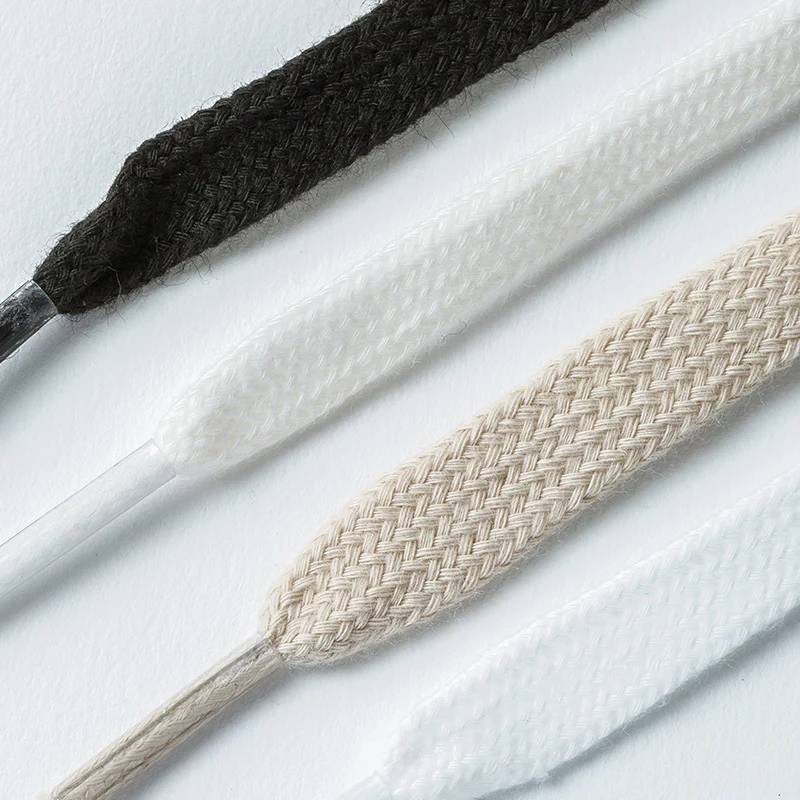 
Chinber 100% Cotton Flat Shoelace For Canvas Sneakers Sport Shoes 