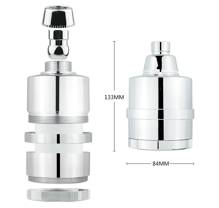 High Pressure Shower Head Filter for Hard Water Remove Chlorine and Harmful Substances