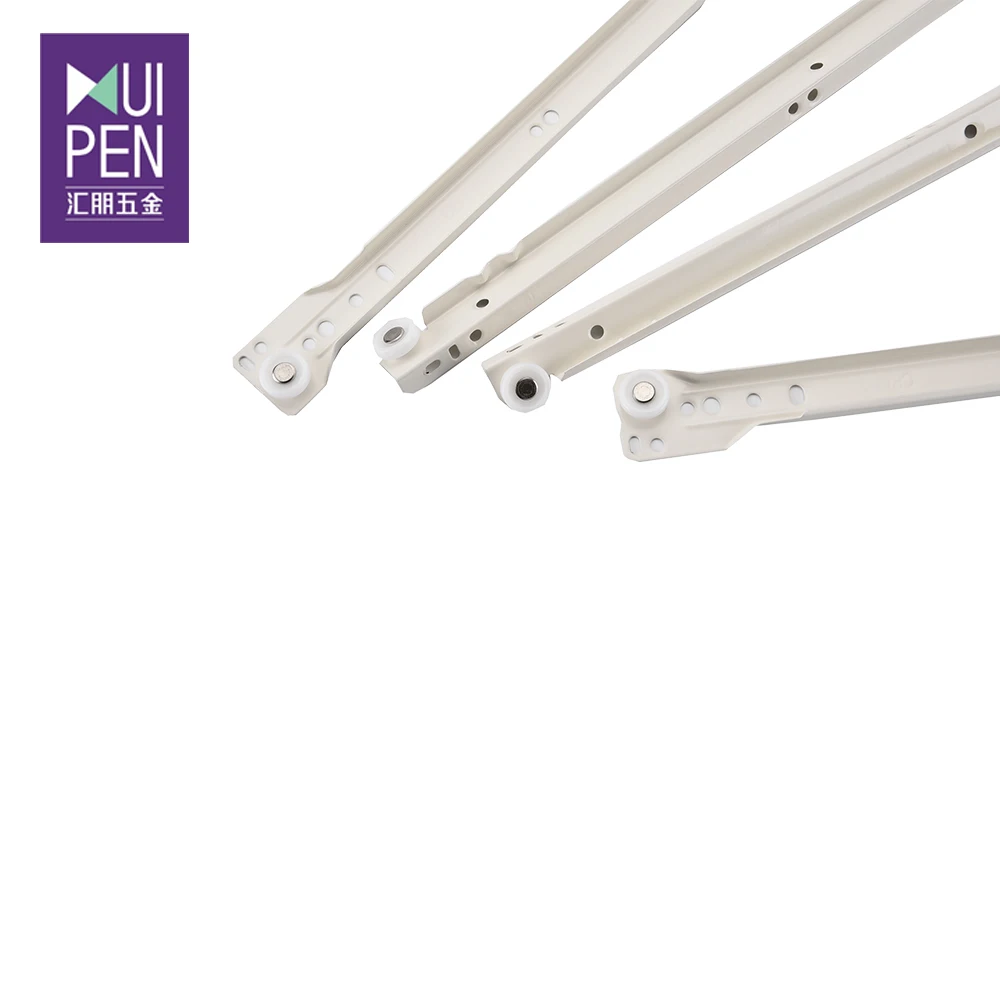 Powder coating Kitchen Cabinet Drawer Slide Channel Drawer Slides Soft Close Push To Open  self closed roller runner