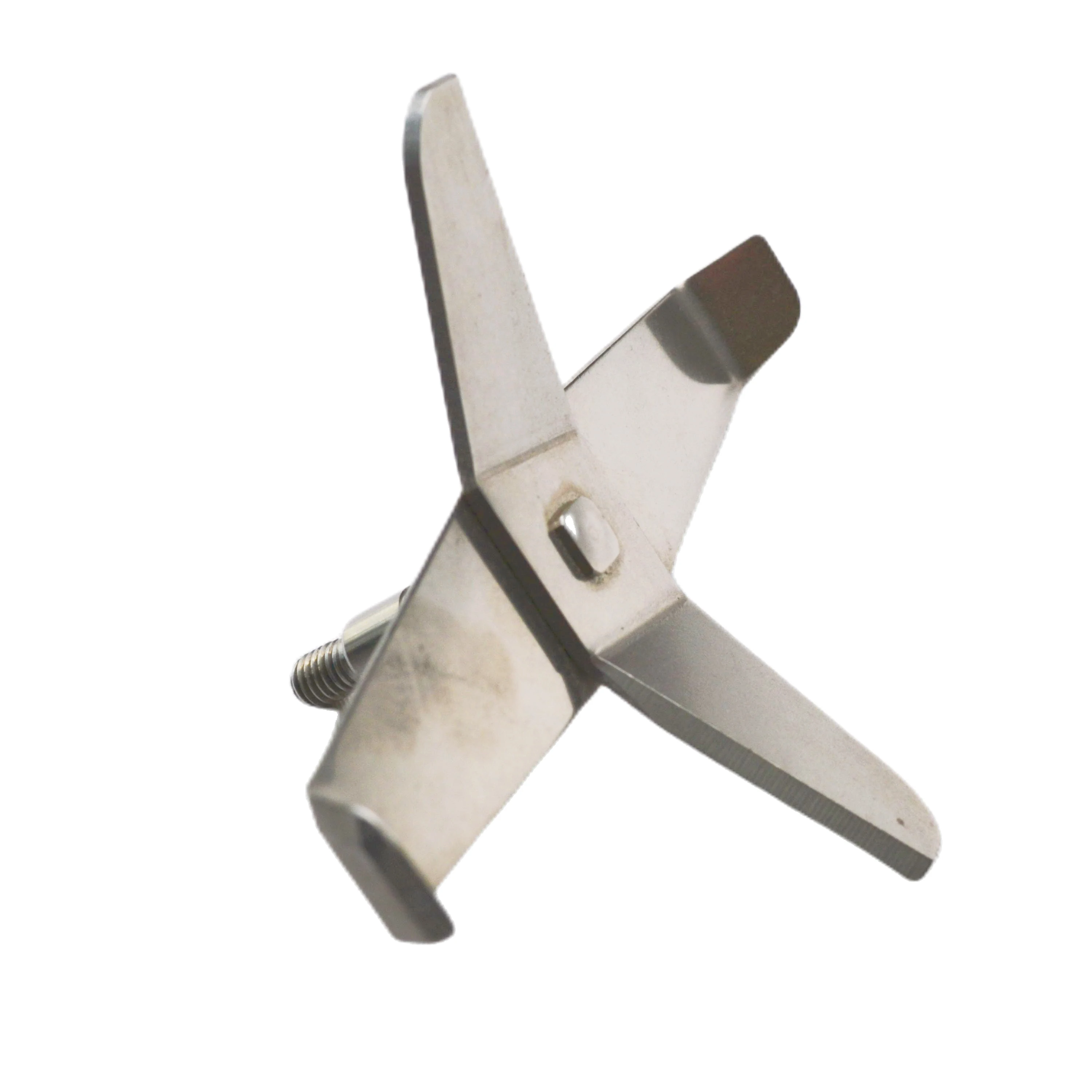 Customized 304 Stainless steel Lab Propellers 3 Blade 4 Anchor centrifugal paddle shafts for Overhead stirrer