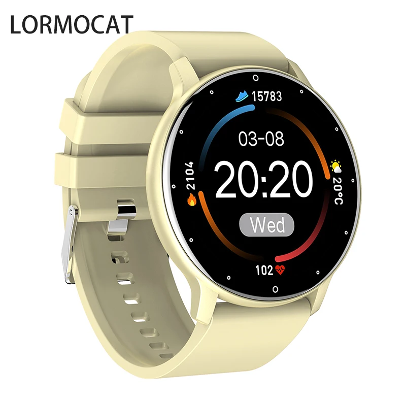 LORMOCAT IP67 Waterproof ZL02D sport Smart Watch Touch Screen Jam tangan pria Compatible IOS And Android Phone ZL02 saat smart