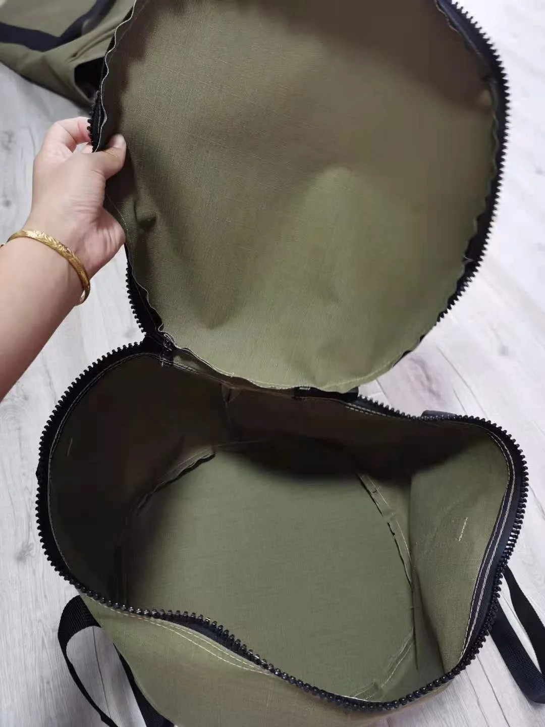 customized size Heavy Duty water resistant camp oven 400gsm canvas bag camp oven bag