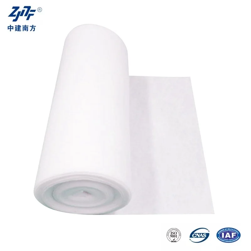 0.3um Micron Filter Roll Paper fabric EU5 Merv 9 Air Filter Filter Materials 100-300 Light Weight Nanofiber Membrane