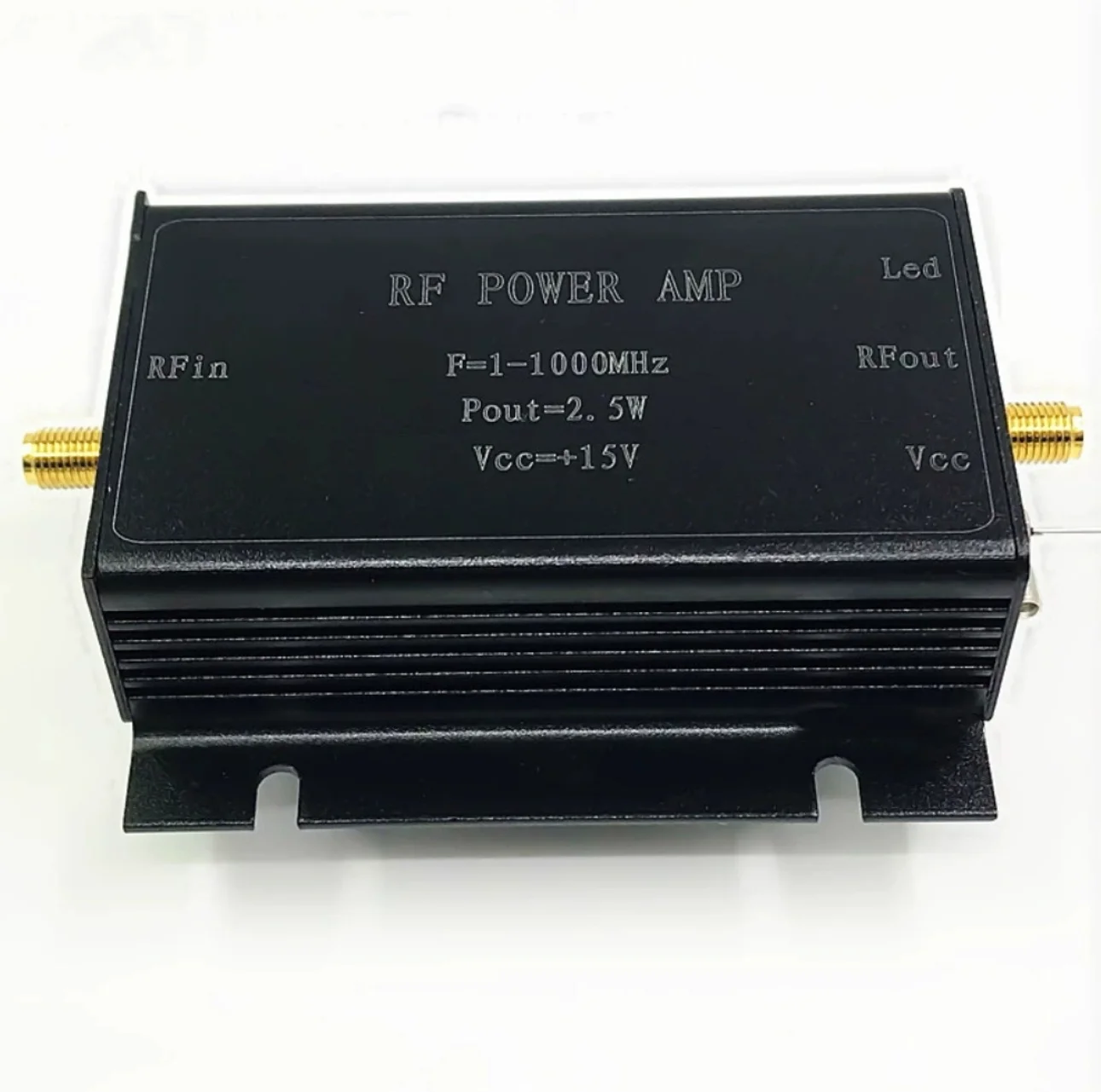 Black 2.5W 1-1000MHz Radio Frequency Power Amplifier RF Power Amplifier