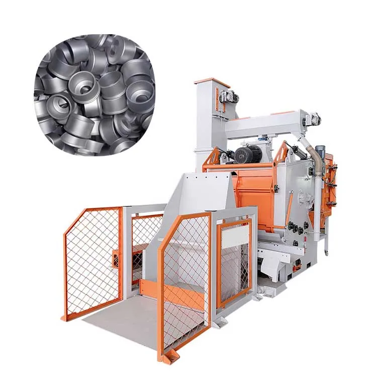 Clawler Shot Blasting Machine For Cast Aluminum, Forged Aluminum