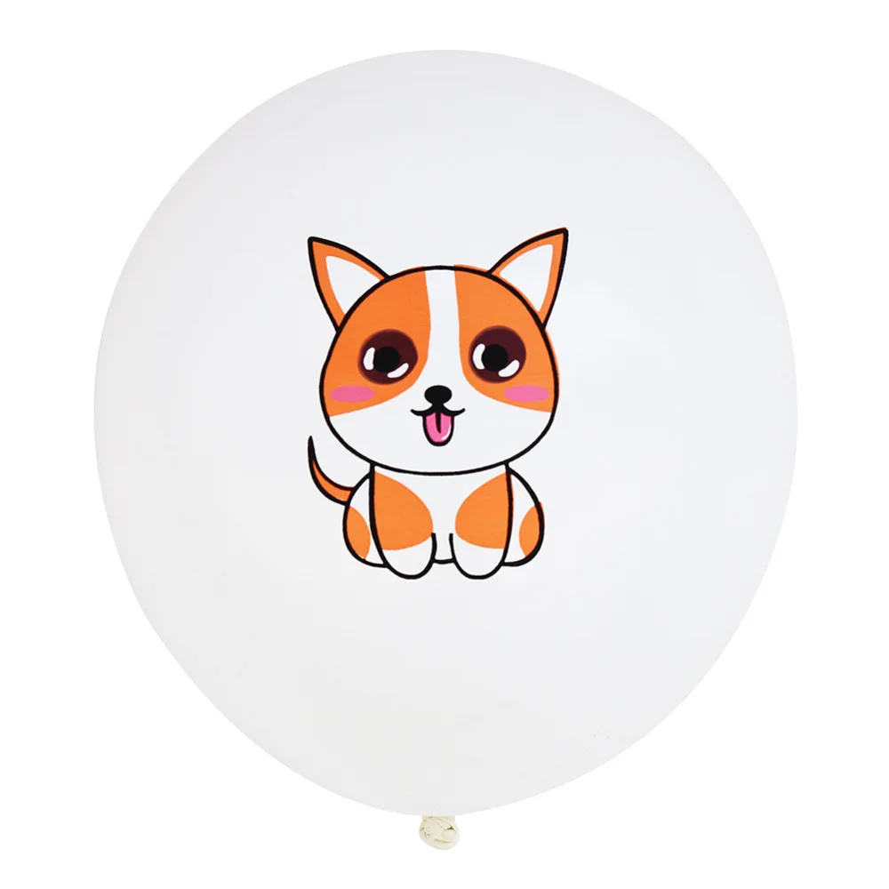 
12' Fox Squirrel Forest Animal Confetti Dot Latex Balloon Set Birthday Party Thanksgiving Day Decor Supplies 