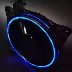12cm computer cooling double thin circle 120mm pc case LED Glow fans