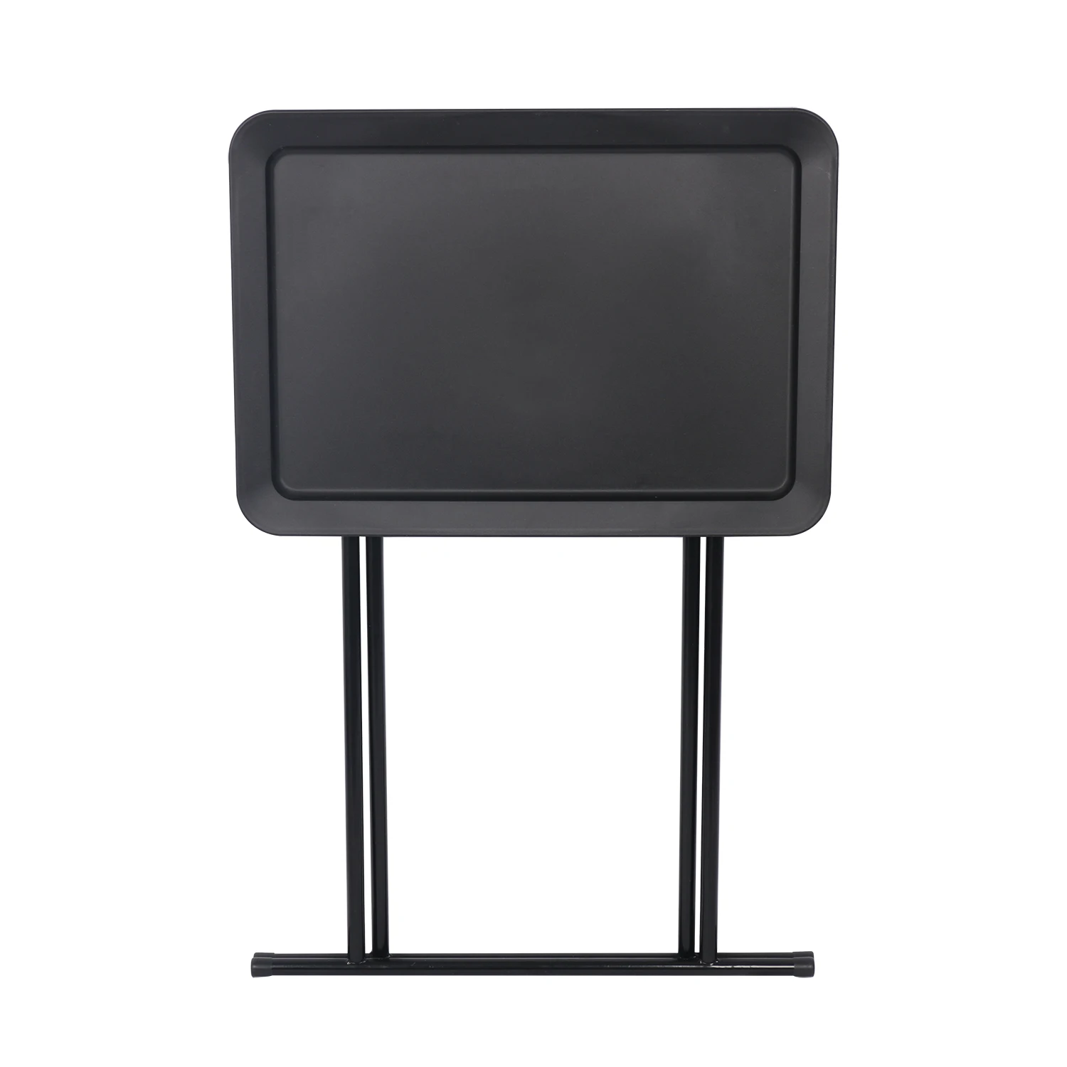 home furniture custom logo OEM and ODM Colorful Portable Folding End Table With Plastic Tray