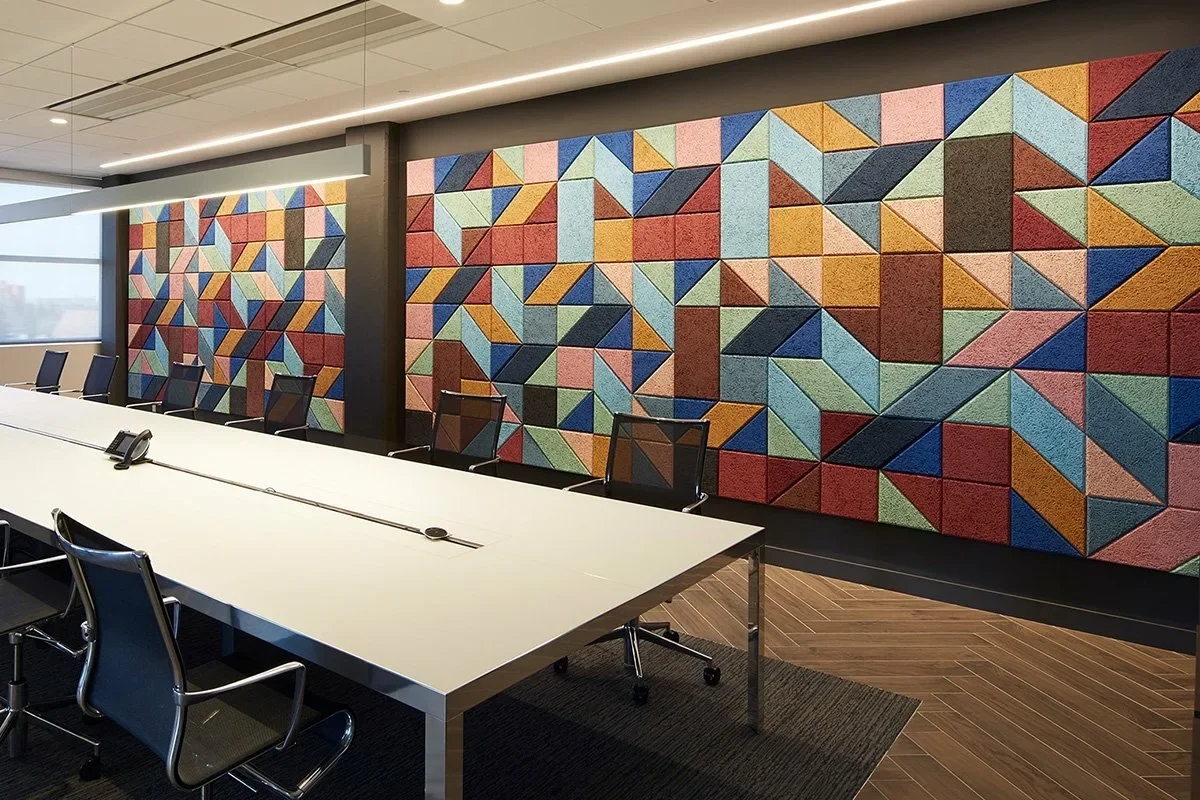 ACOUSTIC Wood Wool Acoustical Ceiling High Quality Acoustic Absorption MDF Wooden Absorbing Hexagon Sound Proofing Panel