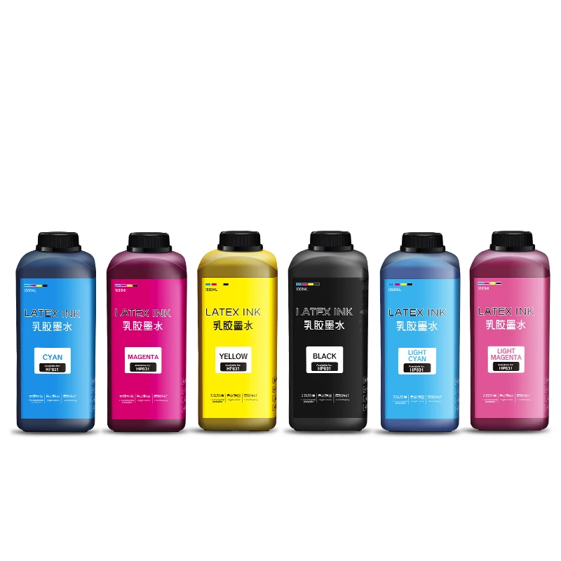 6 Colors Latex Ink 789 Latex Printing Ink For Hp 789 831 Printer L25500 310 330 360 Latex 370 Ink