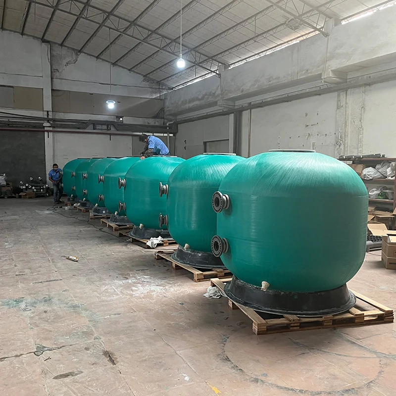 side-mount valve sand filter for swimming pool