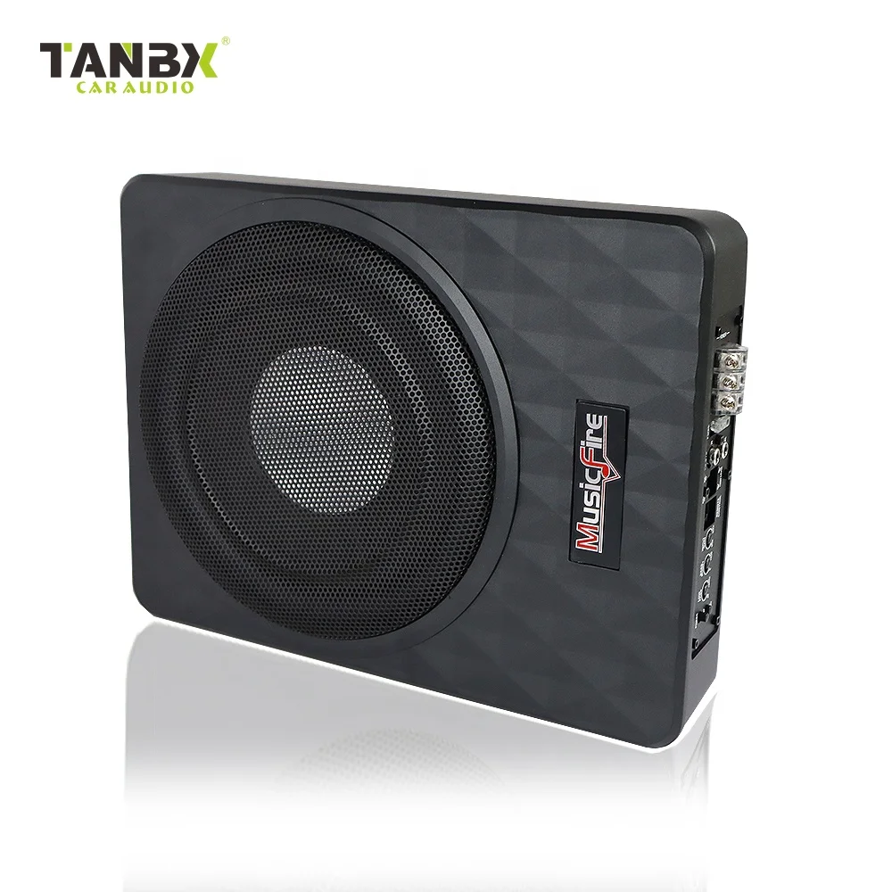 Factory price  10 inch high power car amplifier underseat subwoofer pure bass car audio speaker