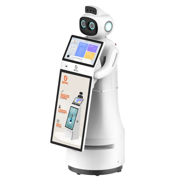 Intelligent Concierge Robot Robot Humanoid Robot Intelligent Hotel Info Query Vip Reception Restaurant