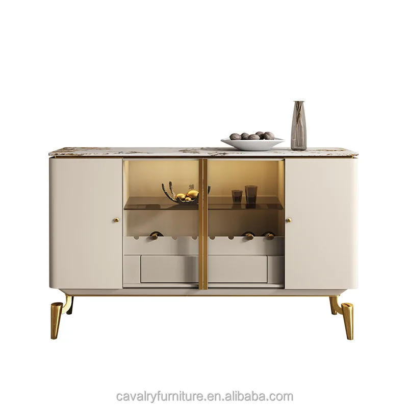 Italy Modern Living room Furniture Wood  Style Buffet Console Table Buffet Table