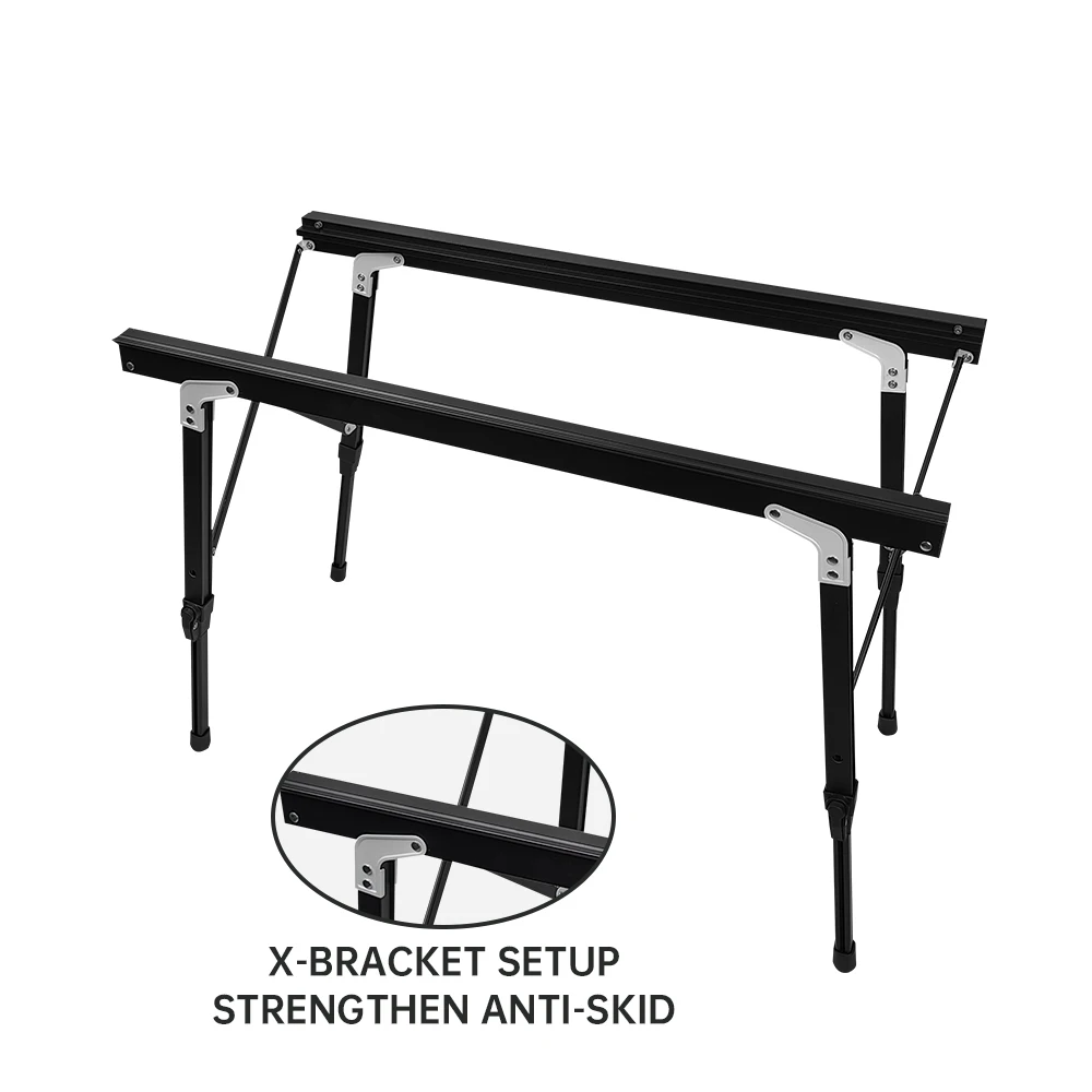 Well Sell Cheap Durable Light Weight multi function adjust leg  IGT Table for outdoor