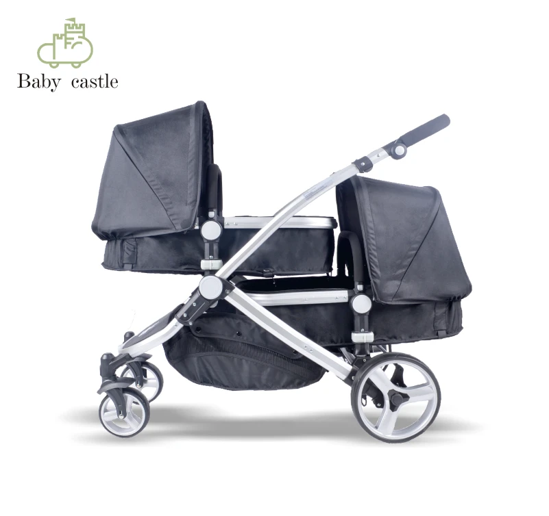 2021 baby carriage twins pram stroller for twins children stroller carry cot pram carriage baby pram for twins china wholesale